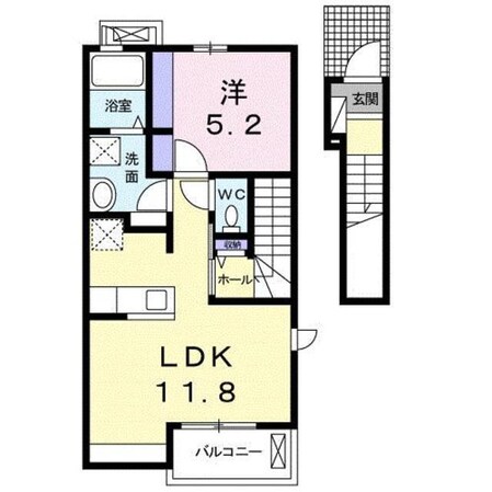 シャルマン・ドミールの物件間取画像